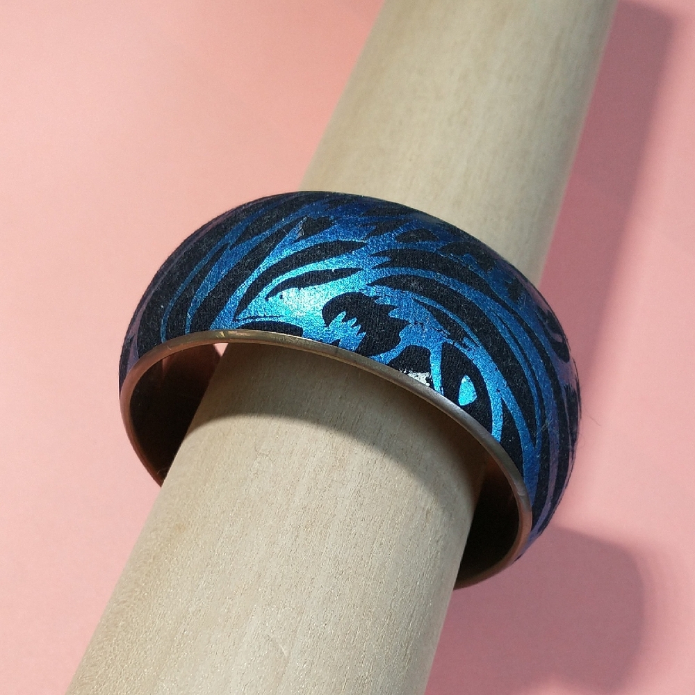 Animal Print Bangle Bracelet